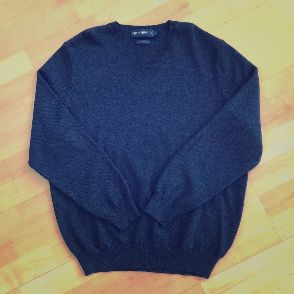 Ralph Lauren Polo Golf Navy Sweater